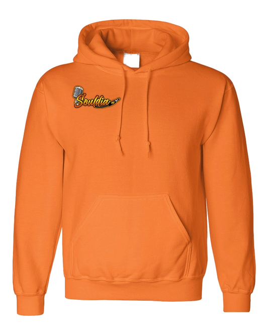 Drip hoodie orange